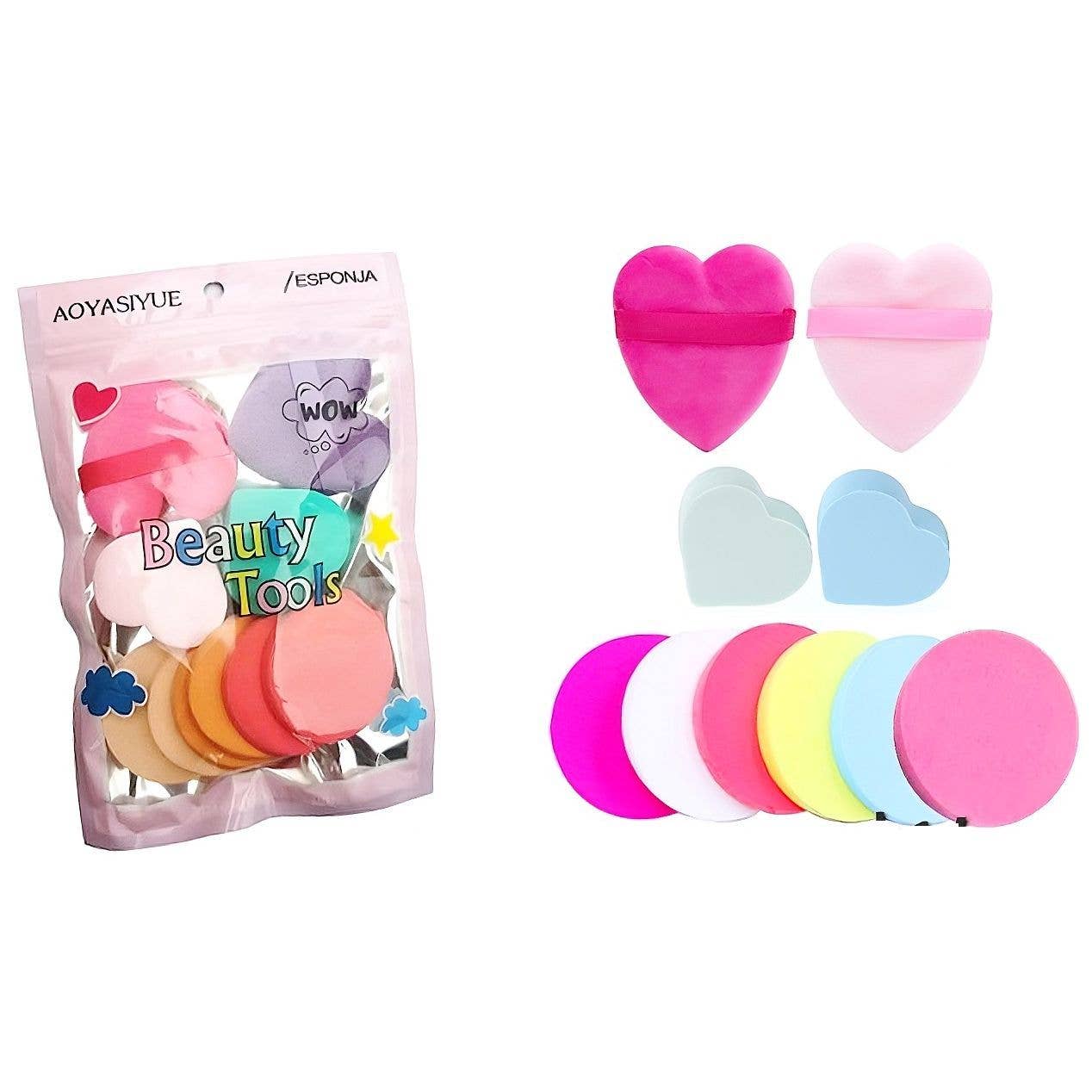 12pk Multi-Purpose Makeup Sponge Set