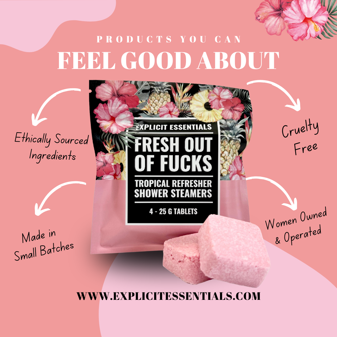 Fresh Out of Fucks Shower Steamers