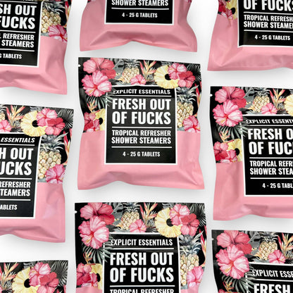 Fresh Out of Fucks Shower Steamers