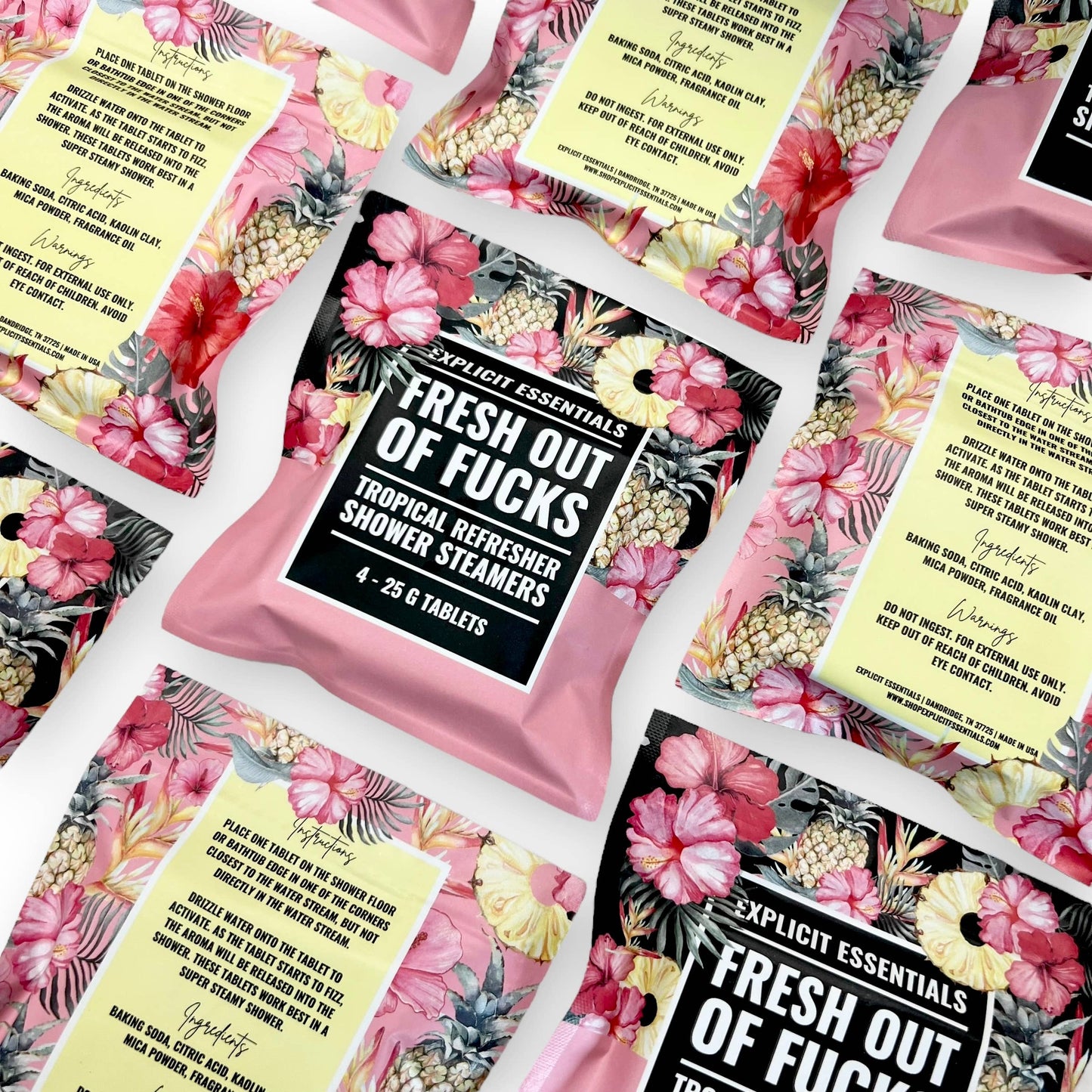 Fresh Out of Fucks Shower Steamers